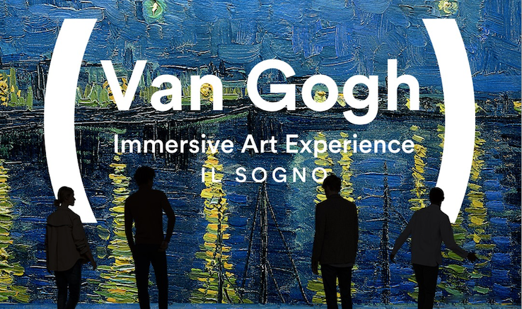 Copertina per Ancora chiusa la nuova sala del Tiare per le mostre virtuali, rinviato a gennaio l'appuntamento con Van Gogh